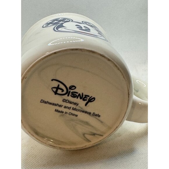 Disney Mickey USA Ceramic Mug With Marble Design Stars & Stripes Theme - Picture 3 of 8